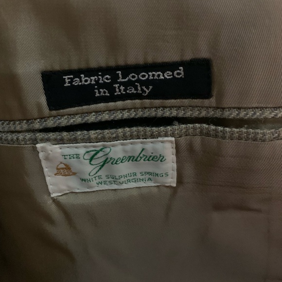 Men’s Burberrys’ 44R Jacket Fabric Loomed In Italy - Picture 5 of 6